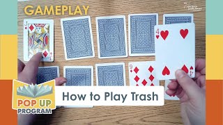 How to Play TRASH (Card Game) — Pop-Up Program screenshot 4