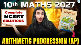 Complete NCERT Solutions: Arithmetic Progression in One Shot 🔥 | Class 10 Maths 2027 🎯Shikha Ma'am screenshot 2