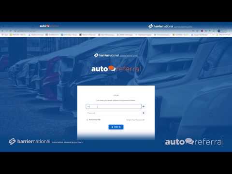 How To Use: The Harrier Auto Referral Portal