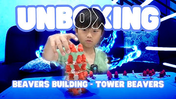 BOARD GAME THAT MAKE ME CONFUSED ! | Beavers Building | Messi Unboxing