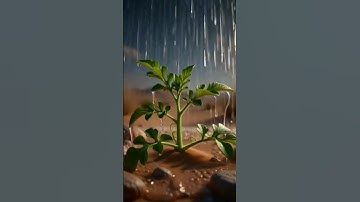 the fox saved the watermelon plant from drying by watering it 😭 #ai #plant #save #watermelon