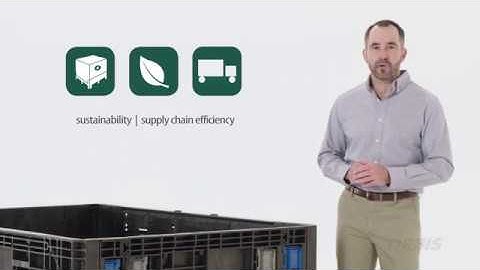 ORBIS BulkPak® HD Extended Series | Collapsible Bulk Containers for Oversized Industrial Loads