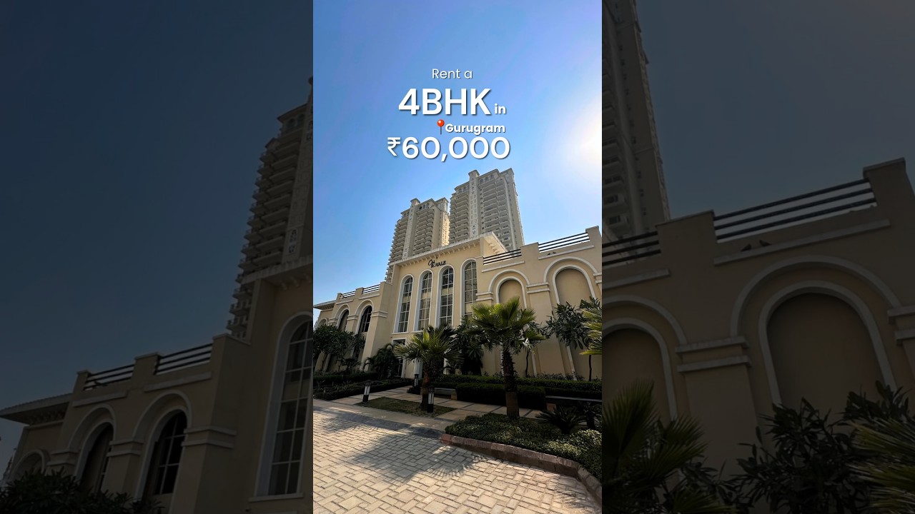 ATS Triumph, Sector 104 | Rent a 4BHK in Gurgaon for ₹60K | Dwarka Expressway ☎ 9911977748