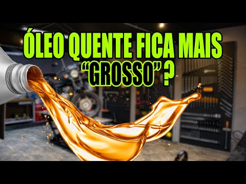 Vídeo: O óleo do motor fica mais espesso quando quente?