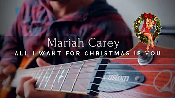 Mariah Carey -  All I Want For Christmas Is You (Instrumental | Electric Guitar Cover)