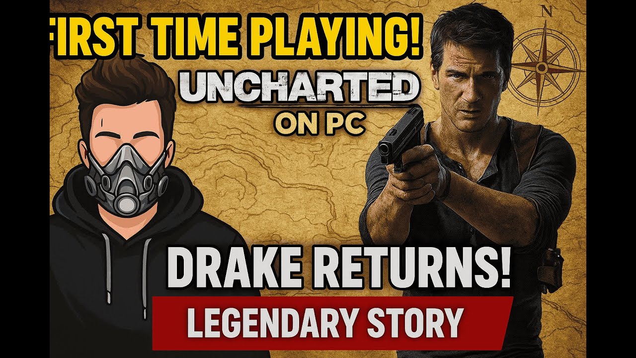 🎮 First Time Playing UNCHARTED 4 | Full Story Mode Begins | Legacy of Thieves on PC