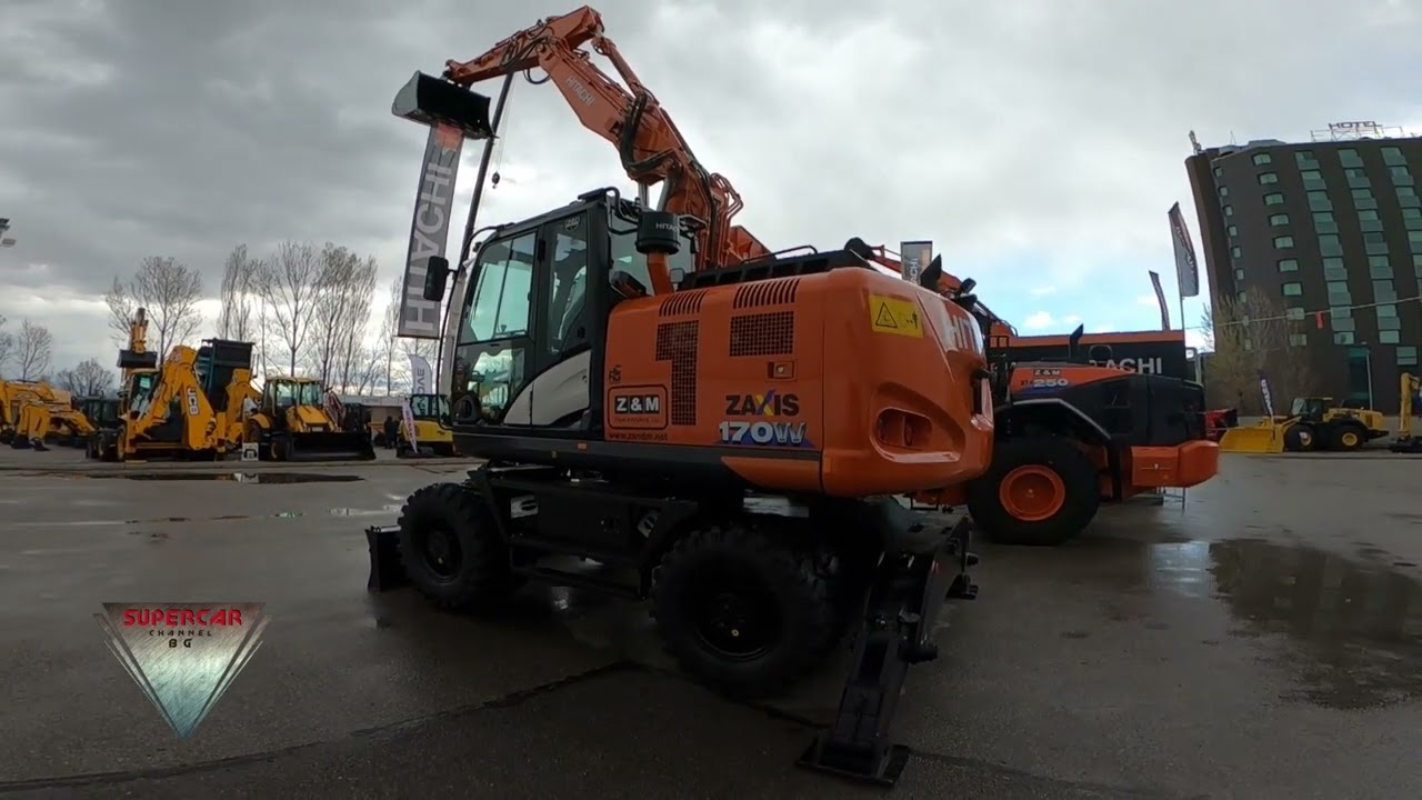 2022 Hitachi ZX 170W 6 Walkaround ATEST Expo IEC - YouTube