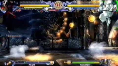Ragna (Cerzor) vs Hakumen (pendolumveteran) BlazBlue CT Casual