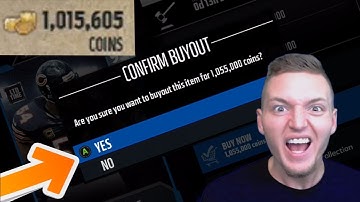 1 MILLION COIN SPENDING SPREE! Madden 18 Ultimate Team