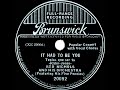 1929 Red Nichols - It Had To Be You (Scrappy Lambert, vocal)