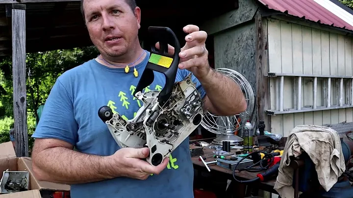 How To Rebuild A Blown Up Chainsaw Stihl 044 440 Pt3