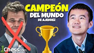 DING LIREN CAMPEÓN del MUNDO  Esta es la partida que le da el título