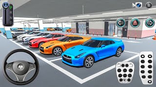 New Showroom Nissan GTR R35 Cars Parking in Apartment Parking - 3D Driving Class - 2026 Gameplay screenshot 2