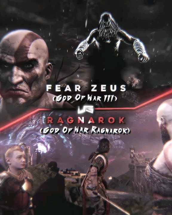 Zeus Vs Ragnarok | Battle #shorts #godofwar #godofwarragnarok