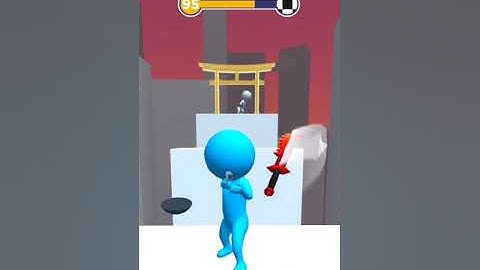 Ninja Slice Runner 3D Game | Level 95 | Sword Play! Ninja Slice Runner 3D Game YouTube Short