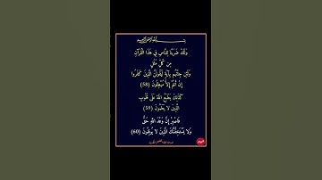 سورة الروم - سورة 30 - اية 60-58