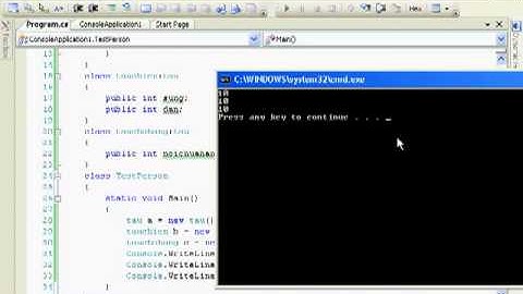 Bài 27: Kế thừa trong C# P1