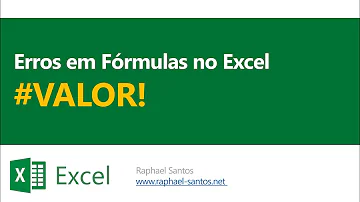 Como calcular o erro relativo no Excel?