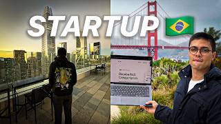 YouTube thumbnail: Visitei São Francisco no Auge da AI - VLOG #4