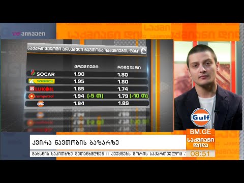 ნავთობის და საწვავის ბაზრის მიმოხილვა