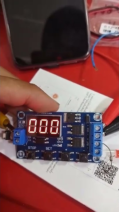 Timer HCW-M135 display - YouTube