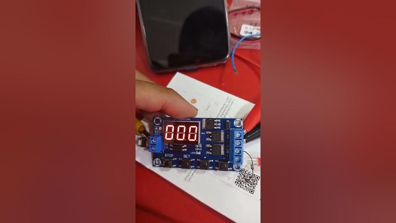 Timer HCW-M135 display - YouTube