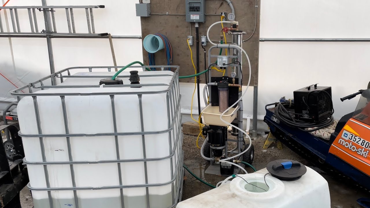 Making Maple Syrup Easy Homemade Reverse Osmosis System for Water