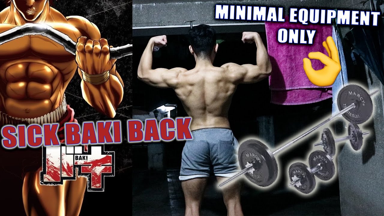 HOME BACK/PULL WORKOUT Day 2 Sick BAKI BACK Routine