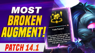 Most Broken Augment In Patch 14.1 (Twin Terror) | TFT Set 10