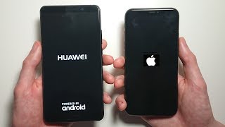 Huawei Mate 10 vs iPhone X Speed Test & Camera Comparison!