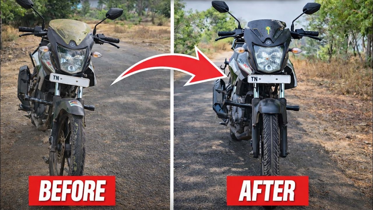 😅 Yamaha SZ-R restoration 