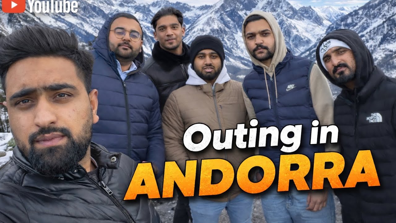 First Road Trip of 2026 started 😍 sab ne Andorra 🇦🇩 bohat enjoy kiya