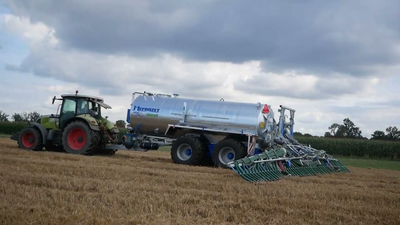 🇵🇱Prace pożniwne / gnojowica oraz tależowanie🇵🇱Claas arion 640 & Meprozet & Horsh w akcji🔥Agro michu