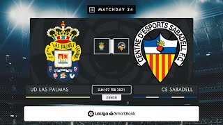 UD Las Palmas - CE Sabadell MD24 D2030