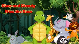Slow and Steady Wins the Race| Kids Stories| Moral Stories
