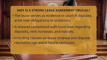 Why Is A Strong Lease Agreement Crucial? - Avoiding Common Legal Mistakes
