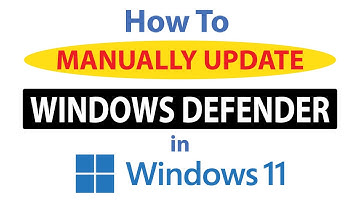 How To Manually Update Windows Defender In Windows 11