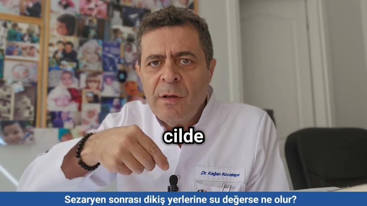 Sezaryen dikiş yerime banyoda duşta su değdi, enfeksiyon kapmaktan, yaranın açılmasından korkuyorum.