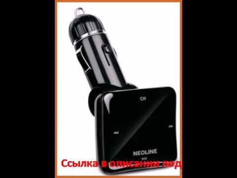 FM трансмиттер Neoline Bullet FM microSD USB пульт ДУ черный FM трансмиттер Neoline Bullet FM microSD USB пульт ДУ черный