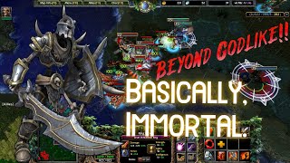 King Leoric – The Skeleton King | 5v5 | Dota 1 Gameplay | Warcraft III: Reforged screenshot 4