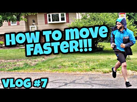 HOW TO MOVE FASTER!!! (Amazon Delivery Driver Vlog #7)