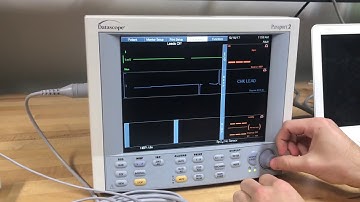 How to Select your ECG Cable on a Datascope Passport 2
