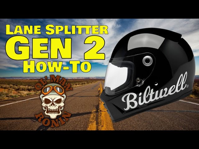 Biltwell Gringo S Gen 2 Shield with Pinlock ProtectTint Lens