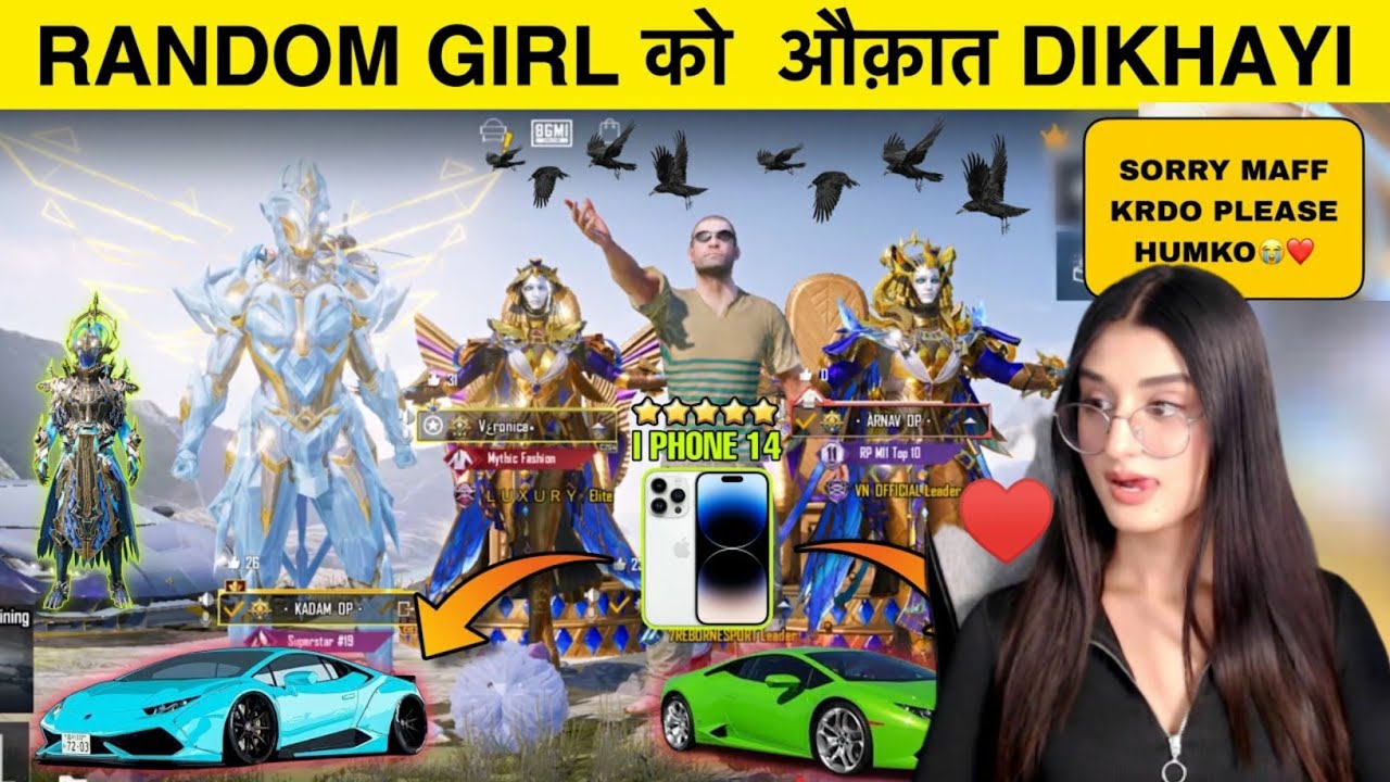 Random 3 Girl's with X-Suit In My Lobby And Trolled 50RP MAX & MYTHIC OUTFITS 90/70 uc can $10 /10