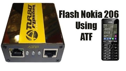 Nokia 206 Flash With ATF Box