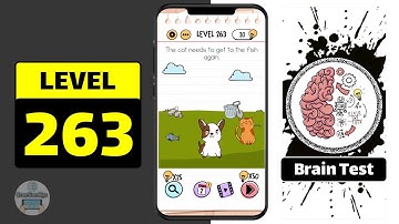 Brain Test Level 263 Walkthrough