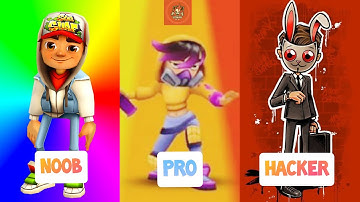 NOOB vs PRO vs HACKER || Subway Surfers