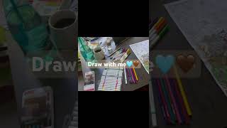 Draw with me 🩵🤎