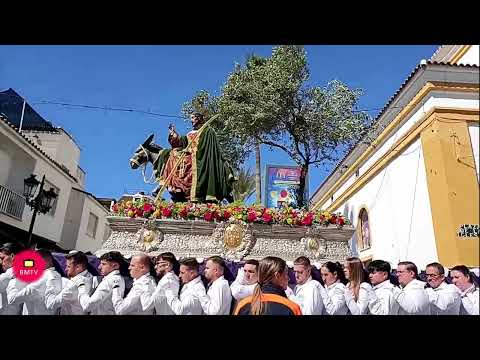 Domingo de Ramos San Pedro Alcántara salida de la Borriquita Cofradía Nuestro Padre Jesús Nazareno