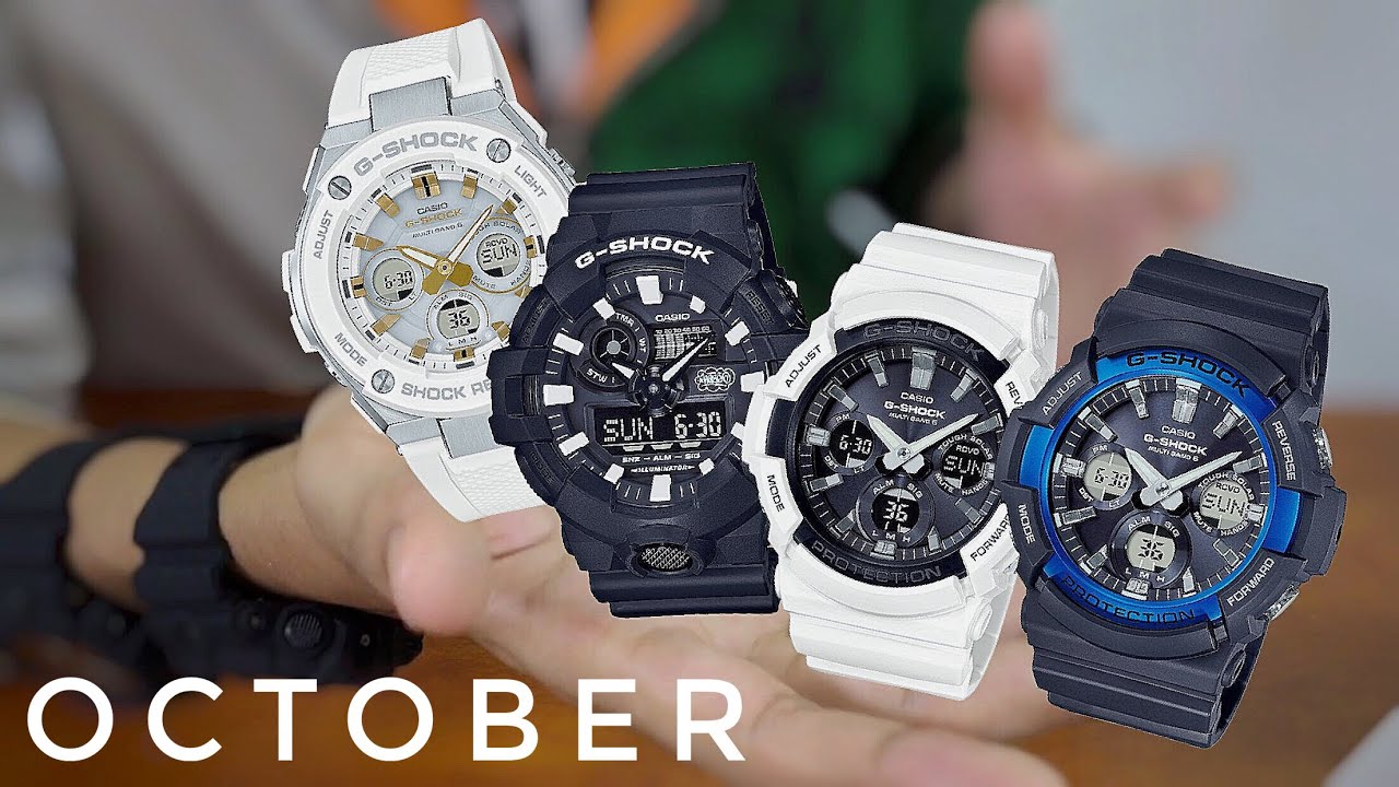 Casio G-Shock Japan OCTOBER 2017 new releases | thoughts & first